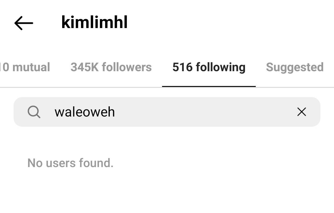 Kim Lim unfollowed husband Leslie Leow
