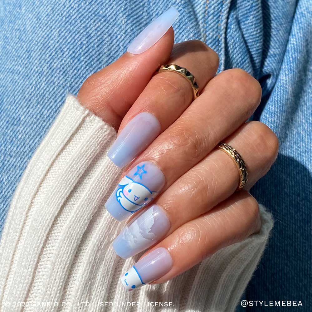 Glamnetic Hello Kitty and Friends reusable press-on nails - Cinnamoroll