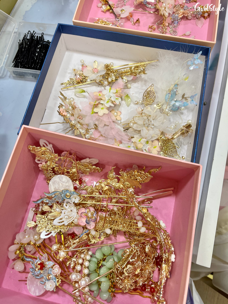 Hanfu hair accessories at T&C Beauty House