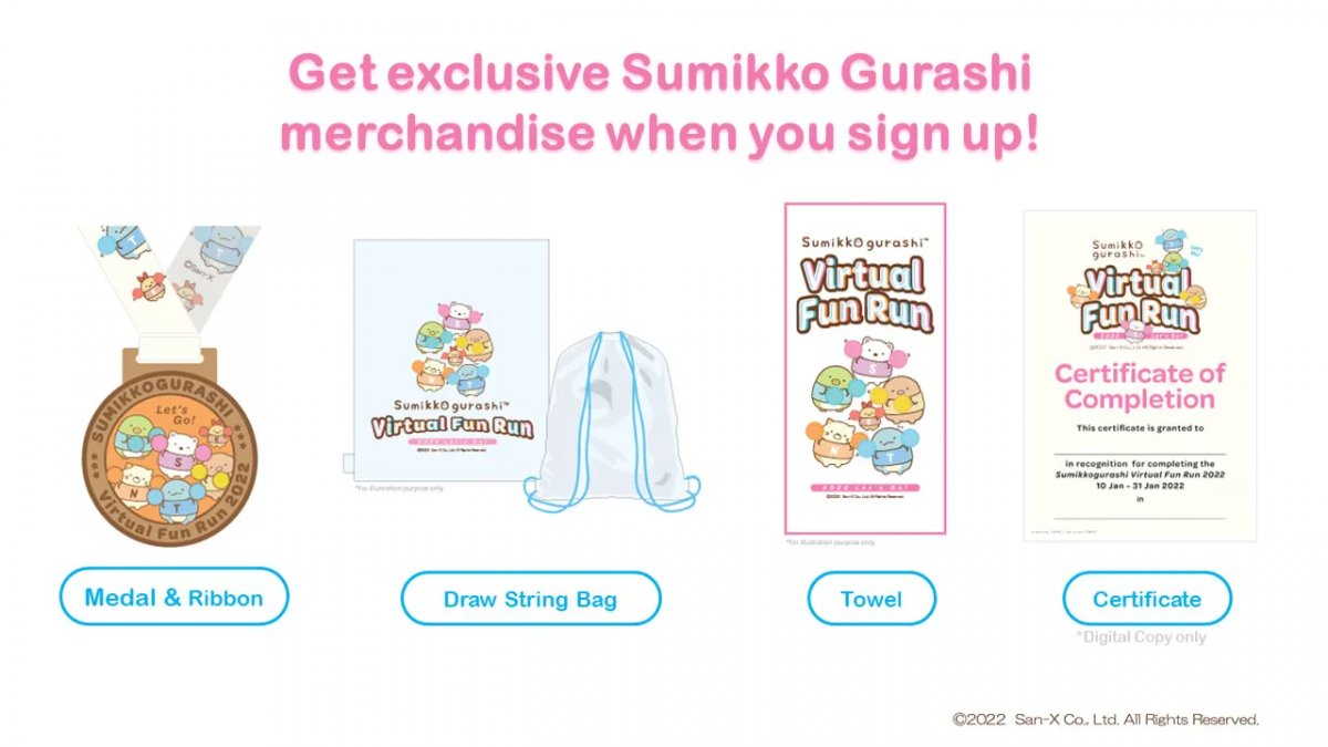 Sumikkogurashi Run Singapore 2022