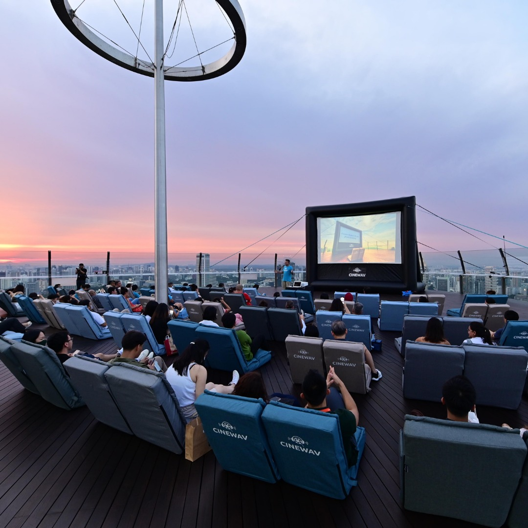 Cinewav Movies In The Sky Marina Bay Sands