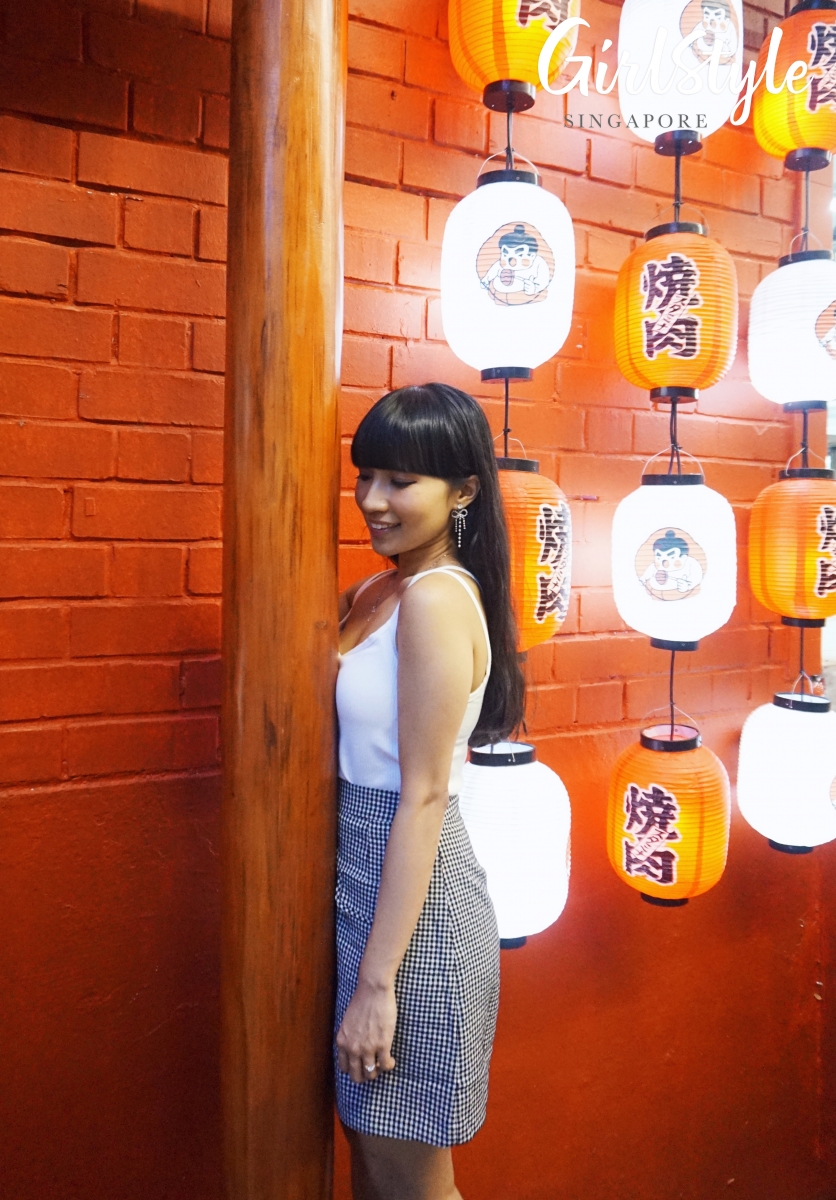 Mr Yakiniku torii gate decor