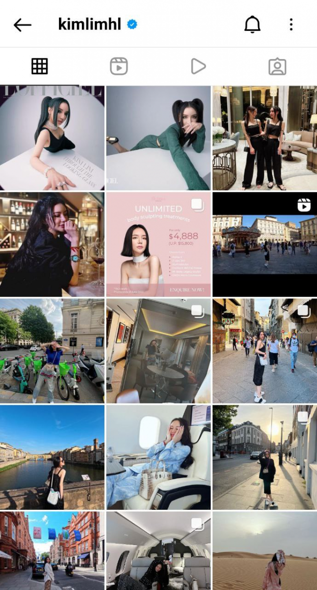 Kim Lim deleted photos of husband