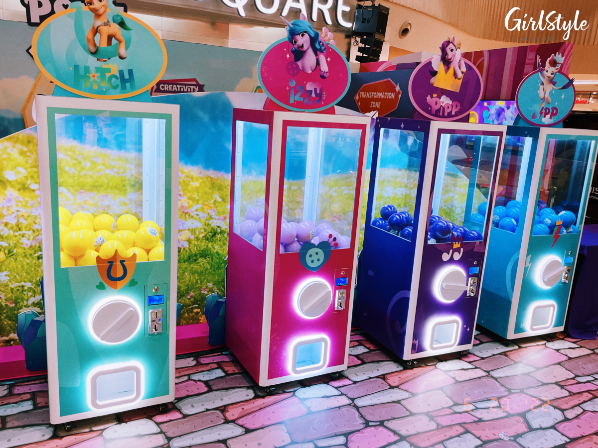 Gachapon machines - My Little Pony Make Your Mark Pop Up Event at Waterway Point