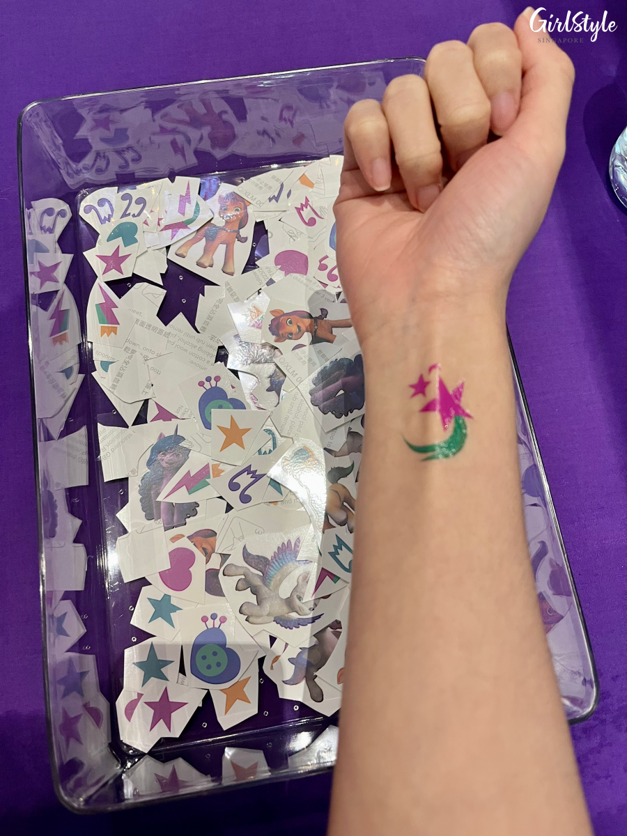 Temporary tattoos - My Little Pony Make Your Mark Pop Up Event at Waterway Point