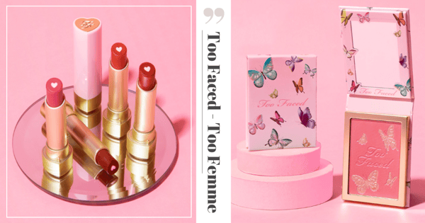 Too Faced Has New Heart-Themed Lipsticks, Butterfly-Inspired Blusher & Eyeshadow Palette