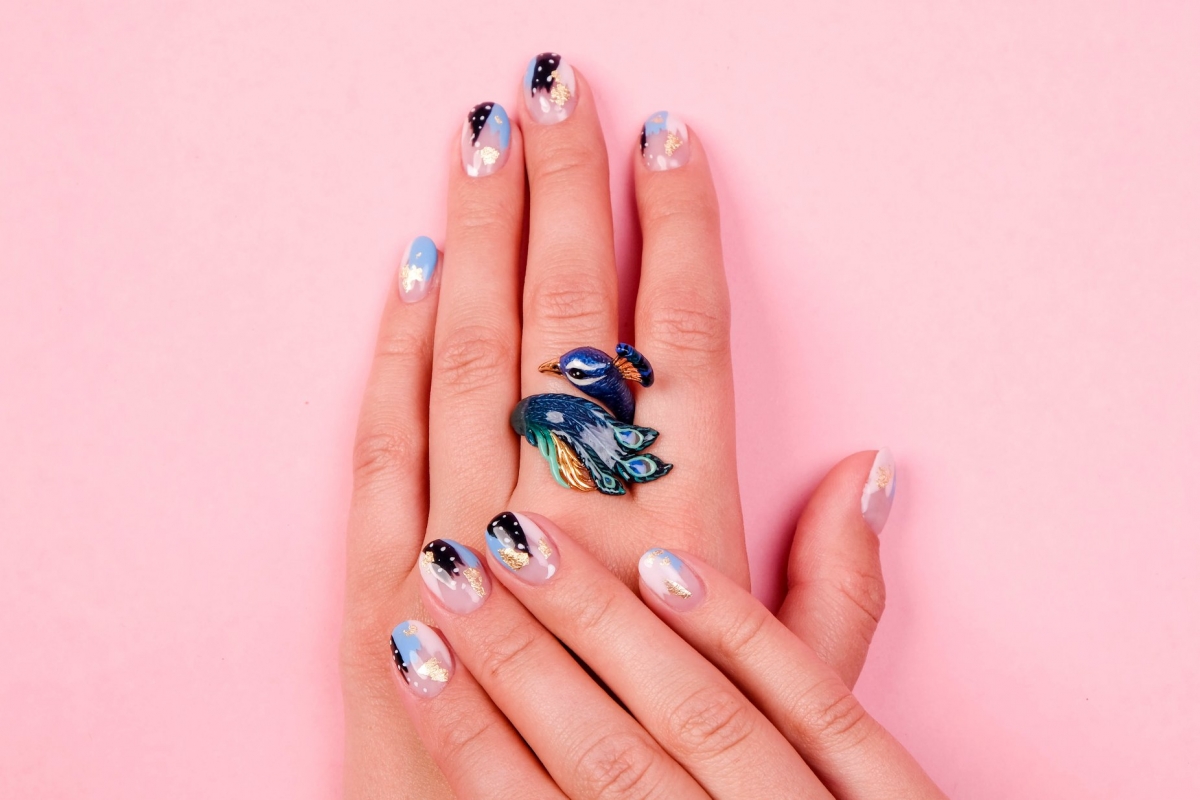 Peacock ring