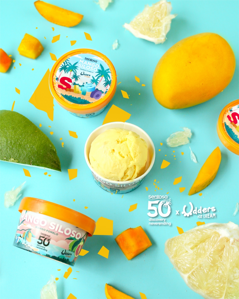 Udders Mango Siloso ice cream