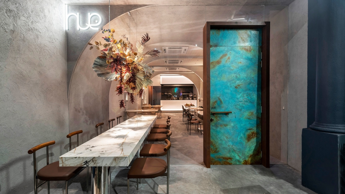 Hue restaurant interior