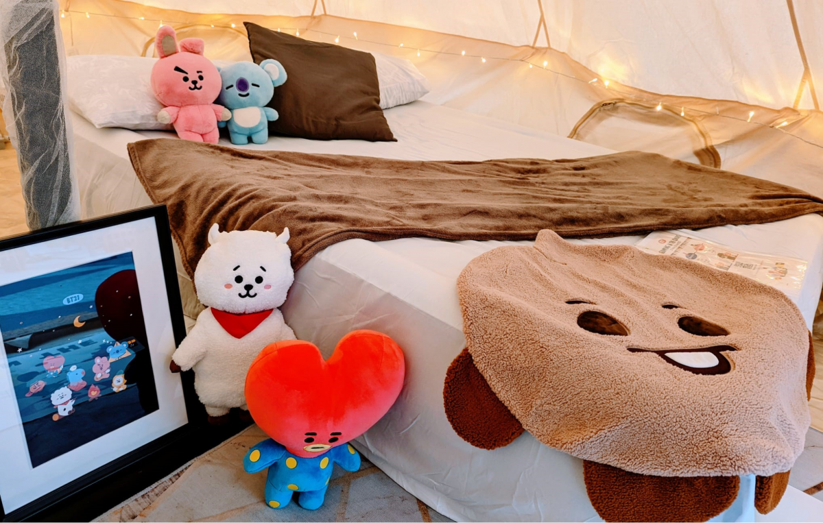 BT21 glamping Jewel Changi