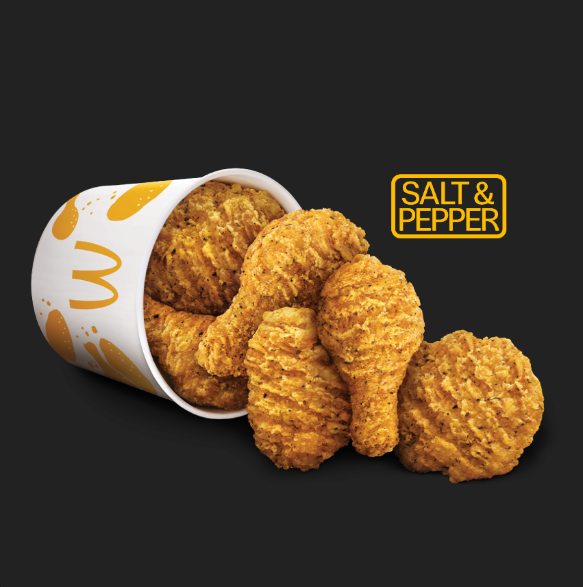 Chicken McCrispy Salt & Pepper (6pc) - McDonald's Singapore