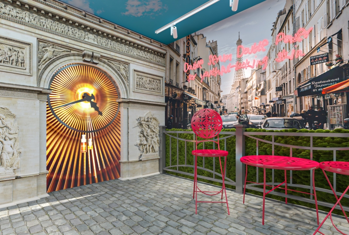 Clarins in the City pop-up