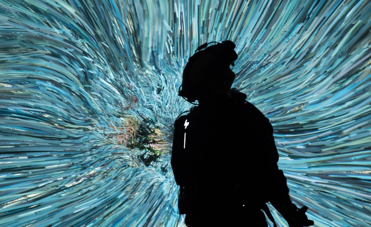 We Live In An Ocean Of Air VR exhibition