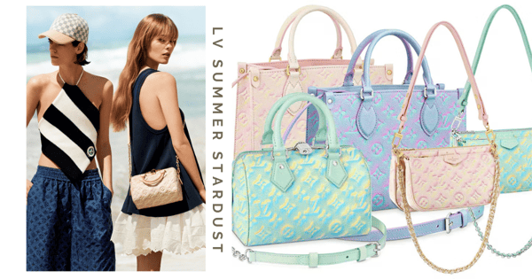 Louis Vuitton’s Summer Stardust Collection Ft. "Unicorn" Iridescent Bags That Sparkle All Day