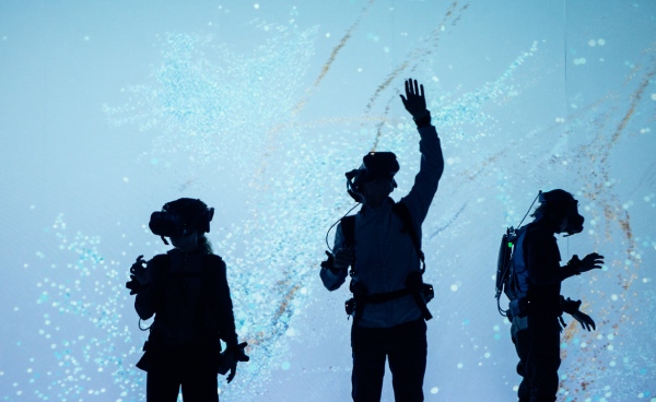 We Live In An Ocean Of Air VR exhibition