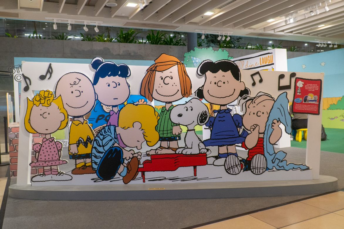 Snoopy at Changi Airport