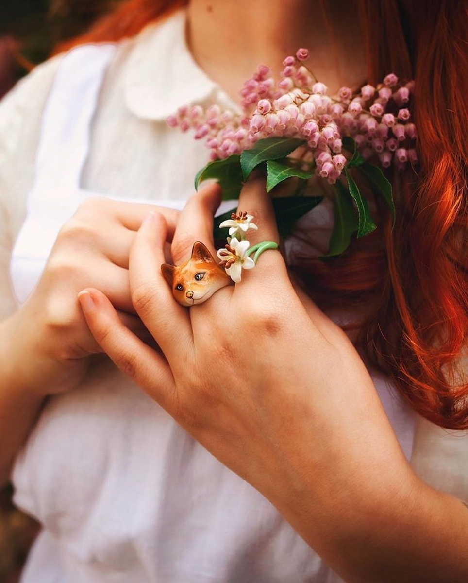 Cute cat ring