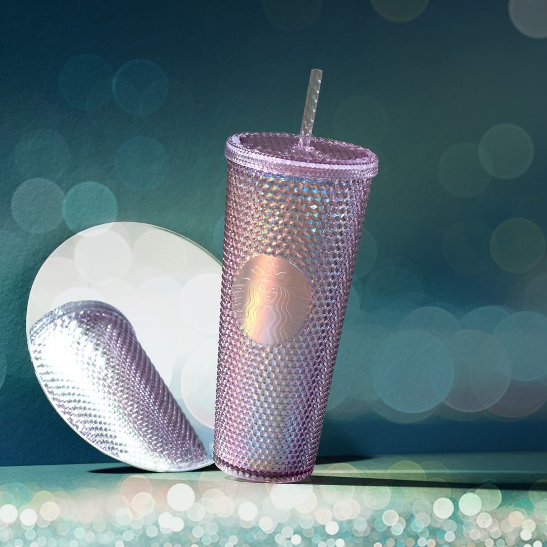 Starbucks Singapore Studded Cold Cup Twinkle Purple