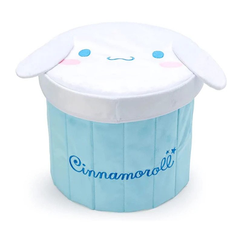 Cinamoroll plush storage bin