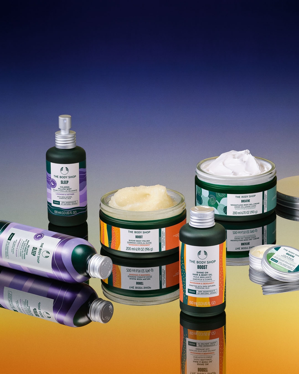 The Body Shop Wellness Range