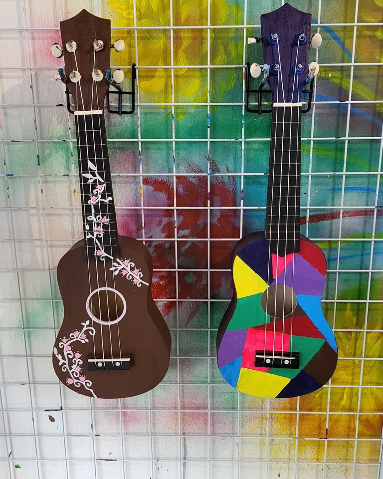 Customised ukuleles