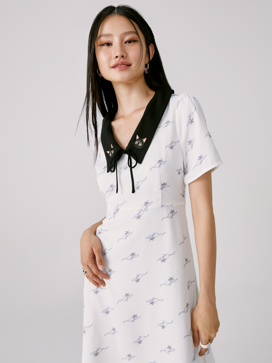 Sailor Moon Pomelo Short Sleeve Dress Singapore