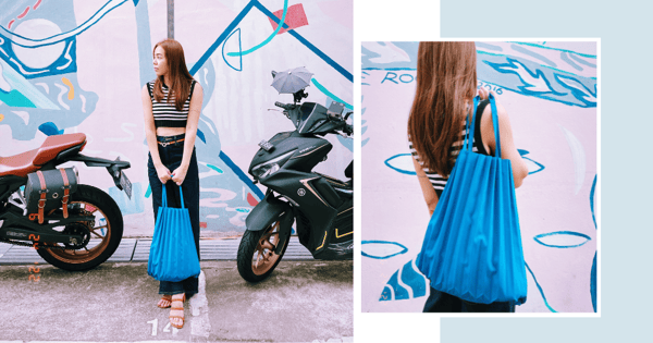 Why The New Issey Miyake ME Trunk Pleats Bag Is Our Favourite Work-To-Weekend Bag