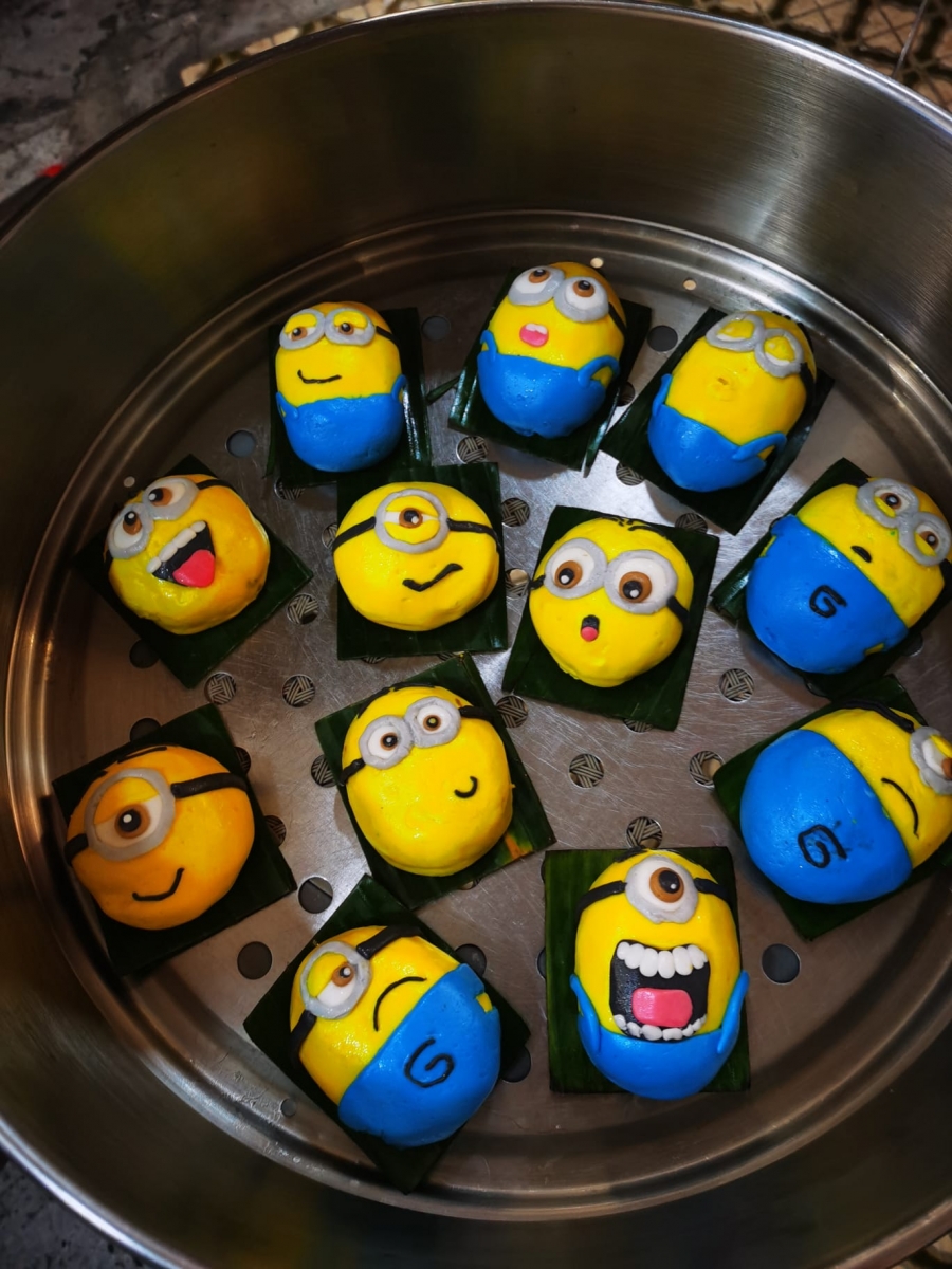 Minion ang ku kueh