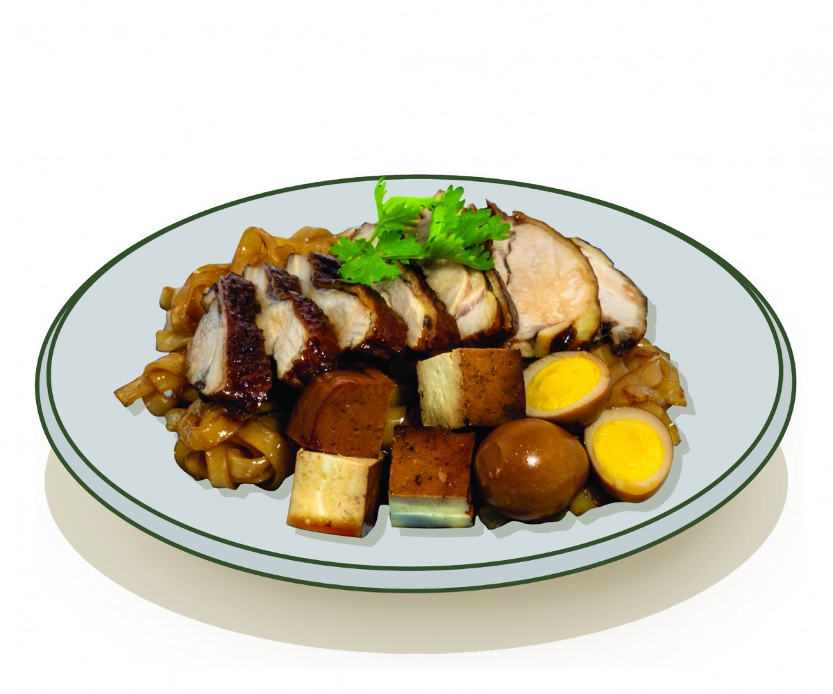 TTS x Chew Kee Braised Soy Sauce Chicken with Hor Fun