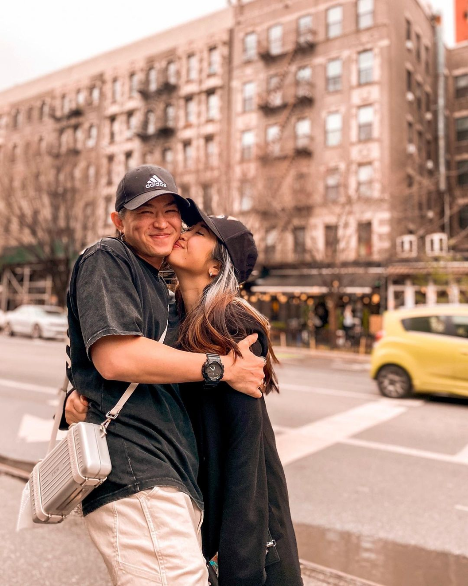 Jemma Wei and husband Shane Lim