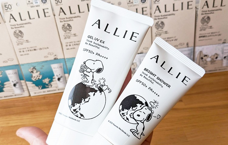 ALLIE Peanuts Snoopy sunscreen in Singapore