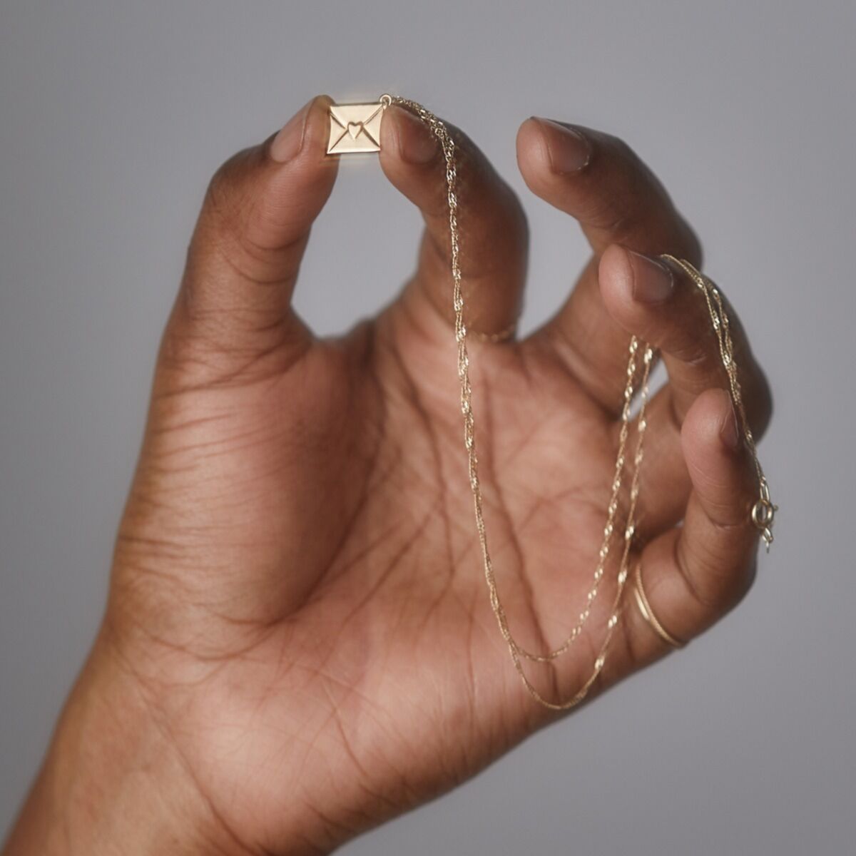 Smallest love letter charm