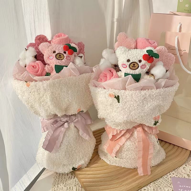 Cute Plush Bouquets In Singapore By Reflectionillion Ft. Animals & Sanrio