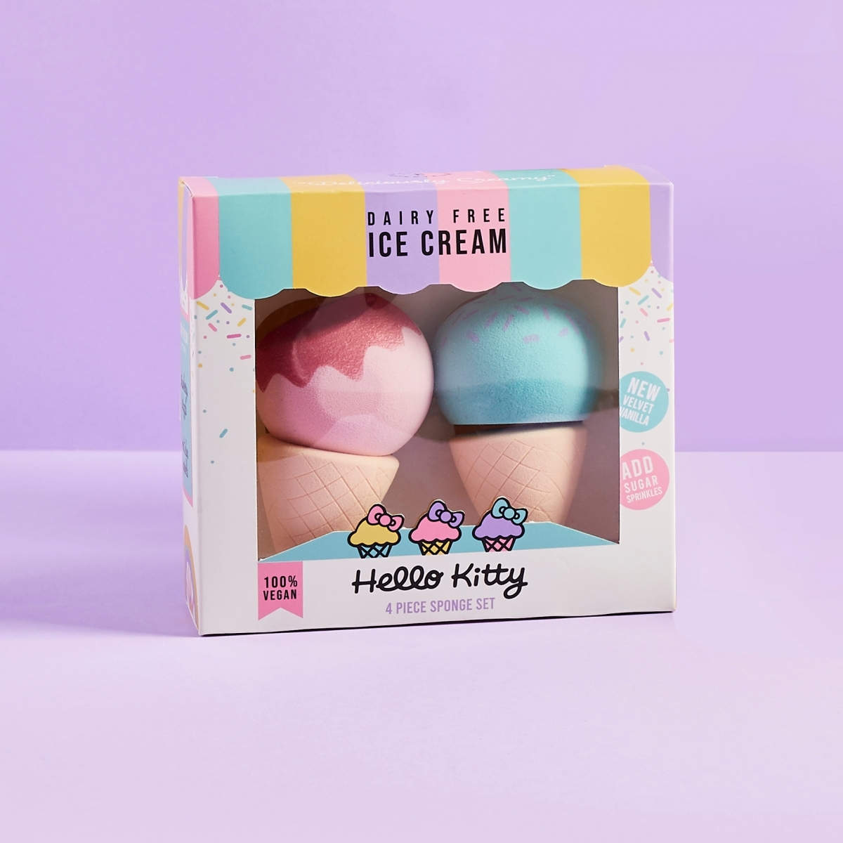 Spectrum Collections x Hello Kitty Ice Cream Sponge Quad