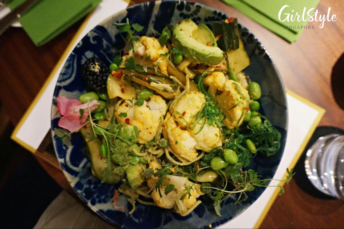 Cauliflower Earth Bowl at Cultivate Cafe Singapore