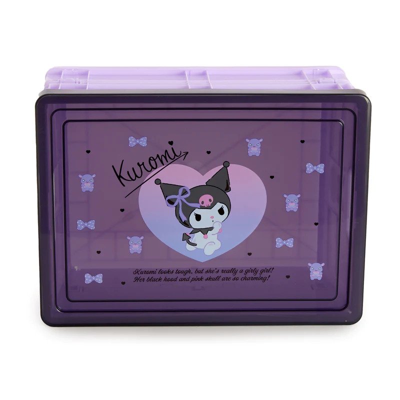 Kuromi stacking storage box