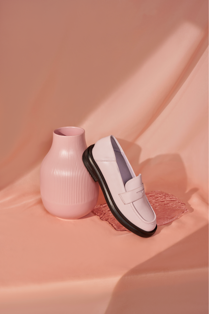 DMK Never Say Never Platform Loafers Lilac