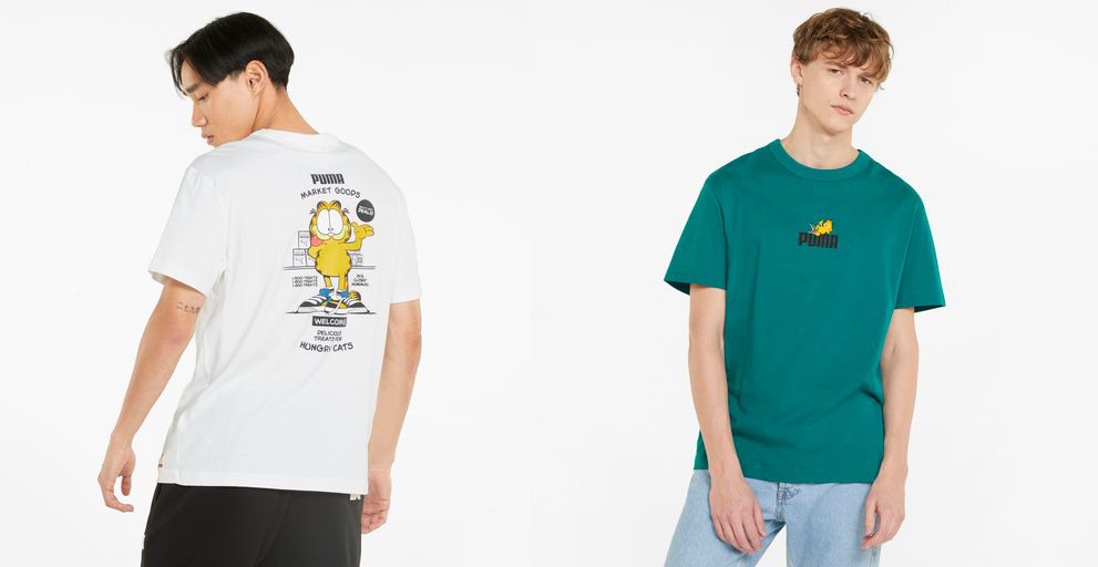 PUMA x GARFIELD Adult's tees