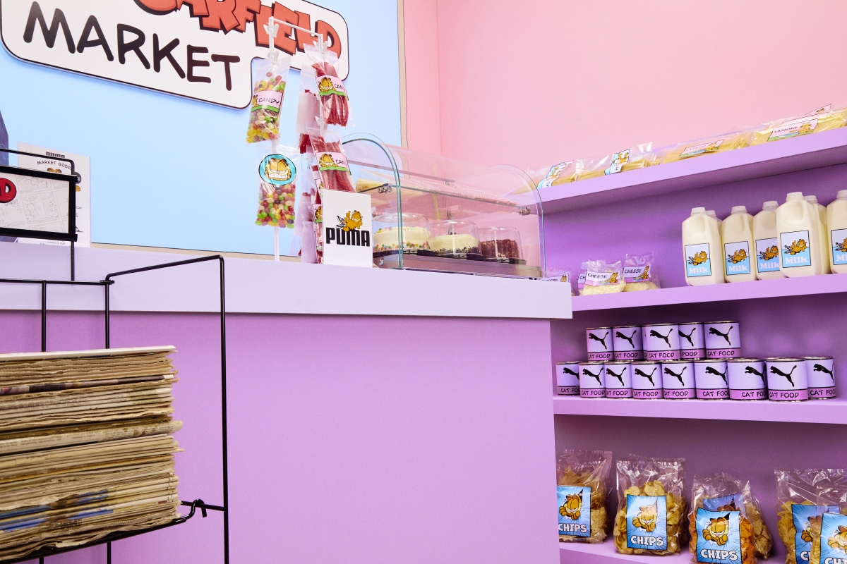 PUMA x GARFIELD ION Orchard store