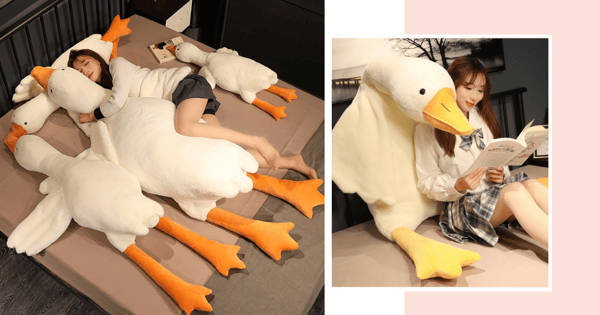 Giant Goose Plushies Are Starting To Trend In Singapore, Get Them In Various Sizes Of Up To 180cm 