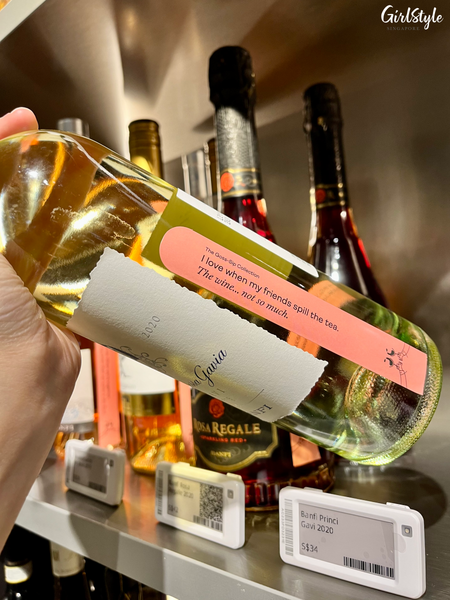 Bottles of wine - Vin Geek retail section