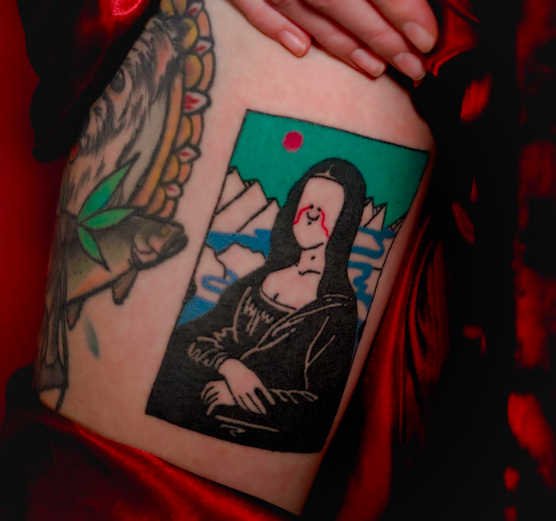 Mona Lisa tattoo