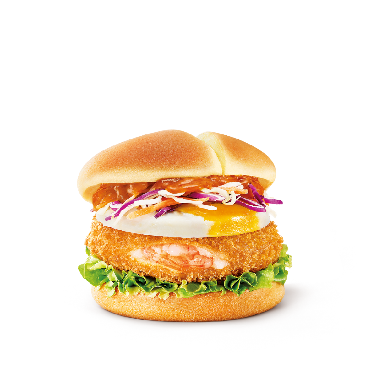 McDonald’s Laksa Delight Burger- Prawn