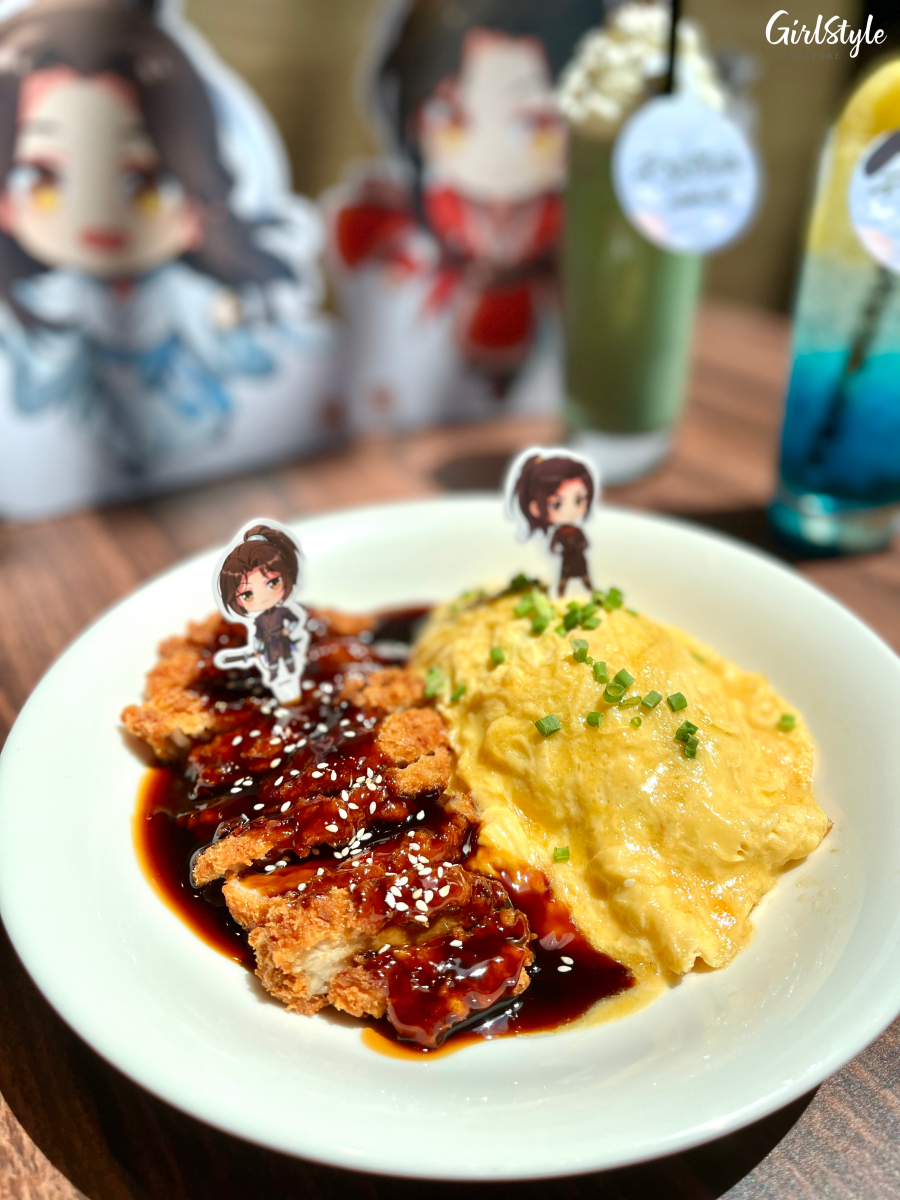 Nanfeng & Fuyao’s Chicken Katsu Rice - Heaven Official’s Blessing-themed ANIPLUS Cafe