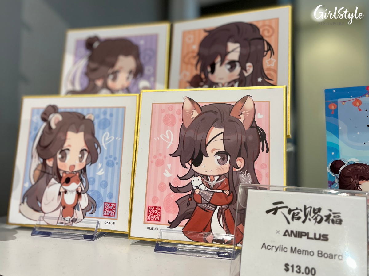 Exclusive merchandise - Heaven Official’s Blessing-themed ANIPLUS Cafe