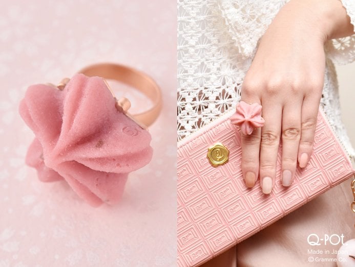 Q-Pot. Sakura Bean Paste Ring