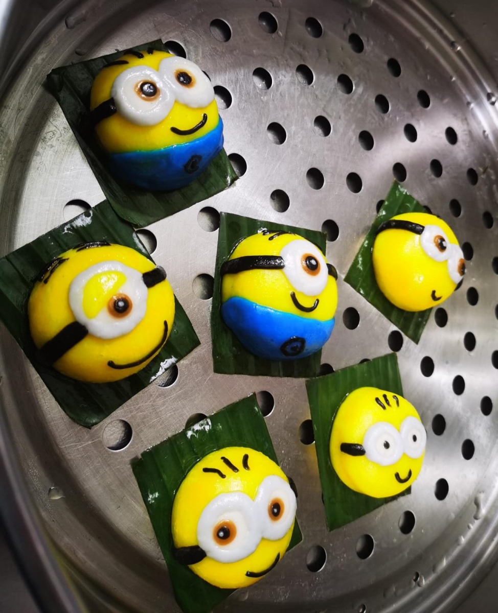 Minion ang ku kueh