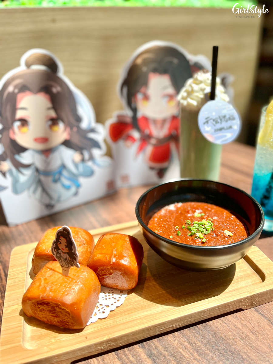 Xielian’s Special Sauce with Mantou - Heaven Official’s Blessing-themed ANIPLUS Cafe