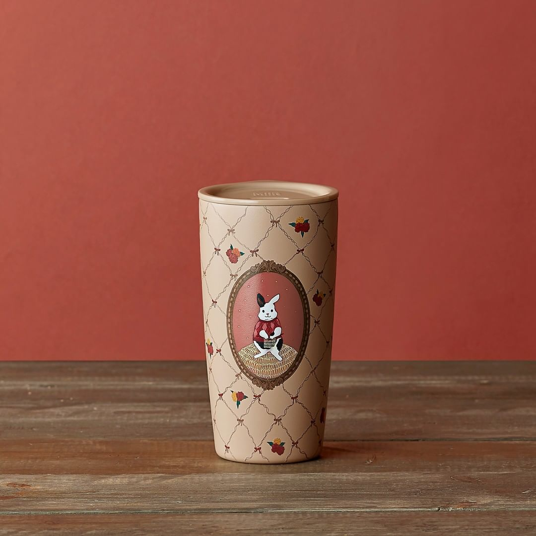 Starbucks Bunny In Sweater Stainless Steel Tumbler