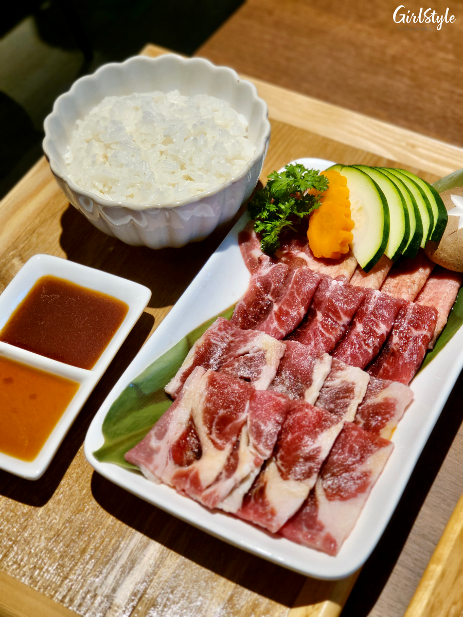 Karubi, Oyster Blade and Ox Tongue